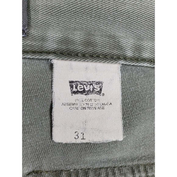 Vtg Y2K SilverTab Levis Cargo Jorts Shorts Mens 31 Gray Wide Leg (30x10) - Picture 3 of 11